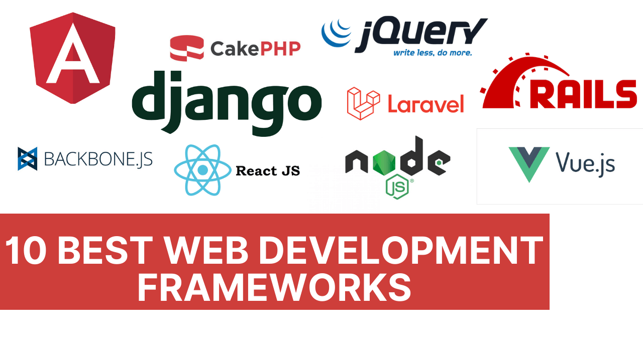 Top 10 Best Web Development Frameworks in 2022